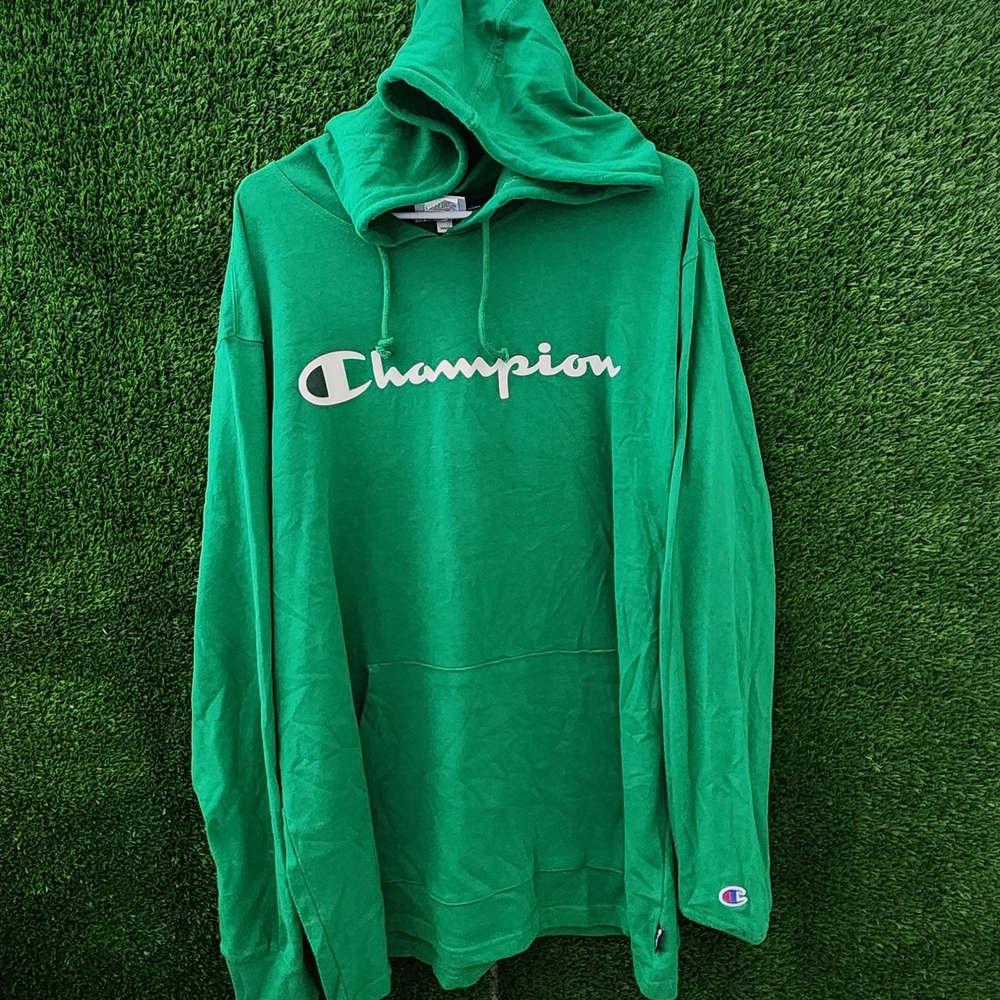 Champion Green Hoodie